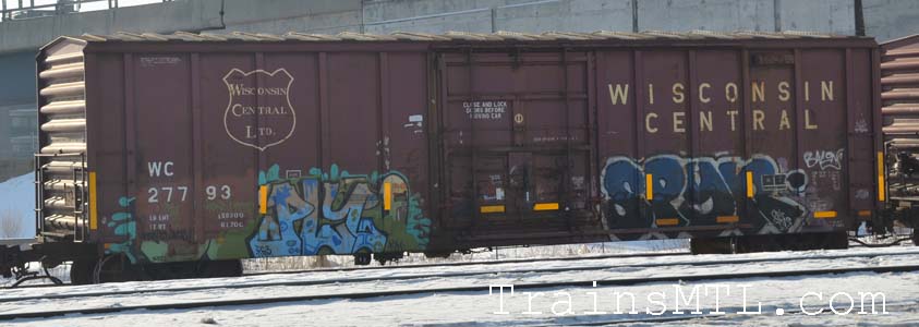 Car/wagon WC27793 left side / coté gauche